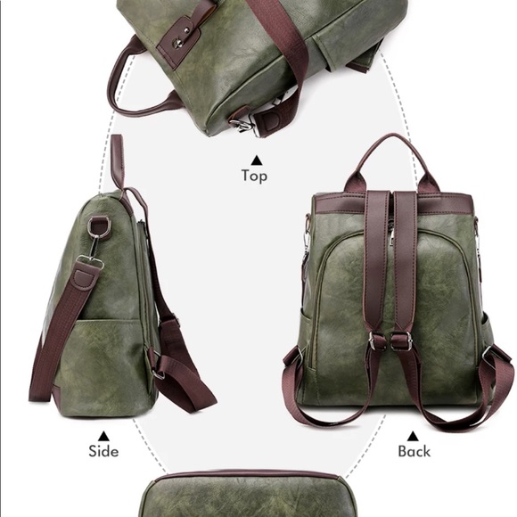 BNWOT Anti Theft backpack luxury high fashion - Picture 6 of 10